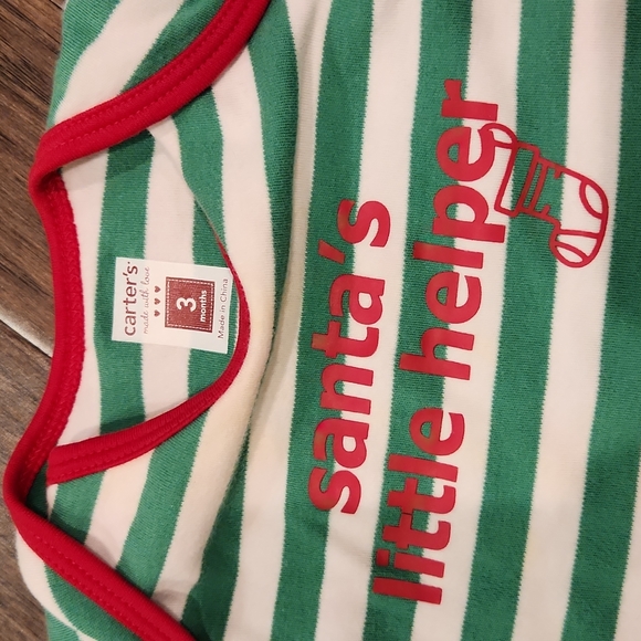 Santa's Little Helper Onesie - Picture 2 of 2